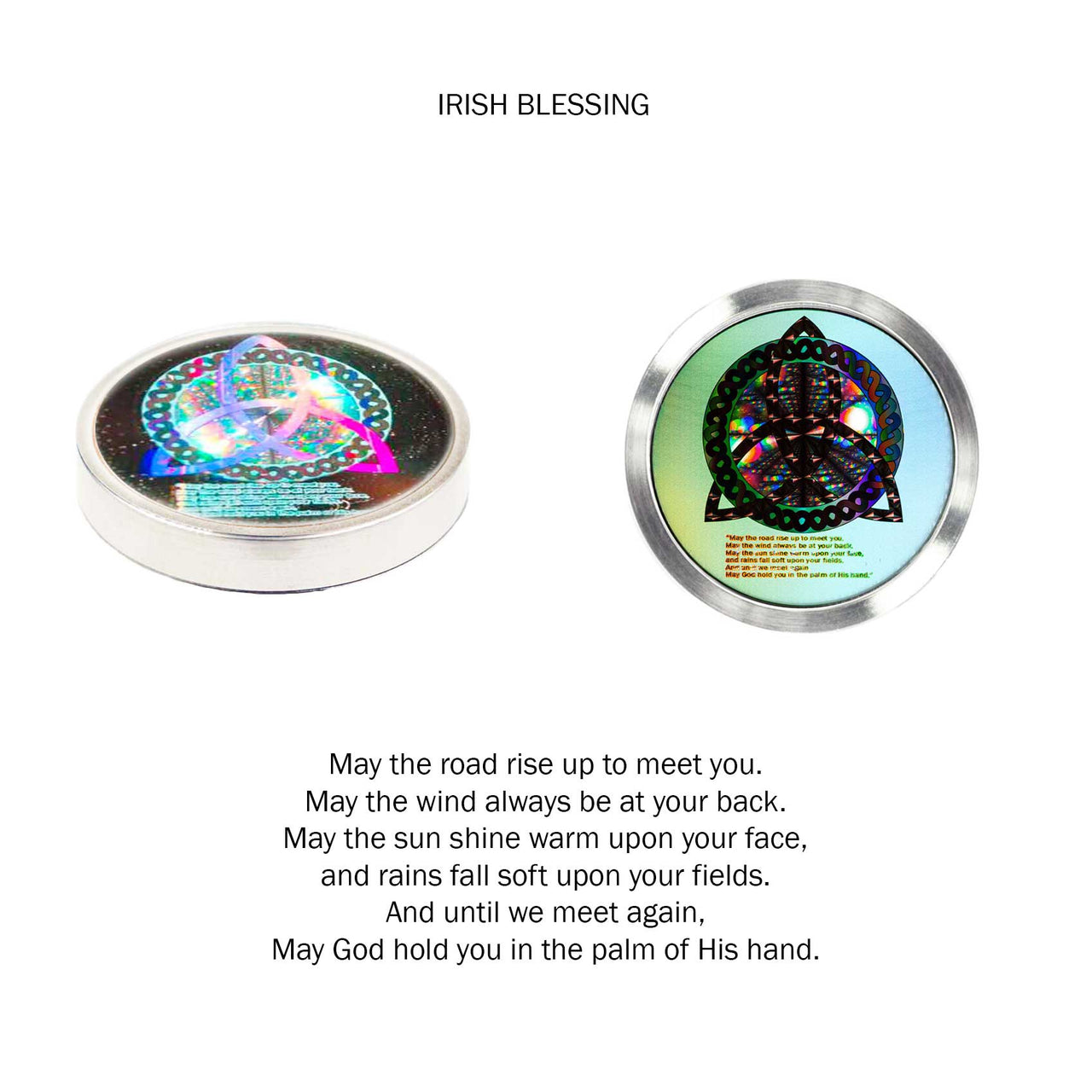 Irish Blessing Forever Whisper Mini Memory Capsule