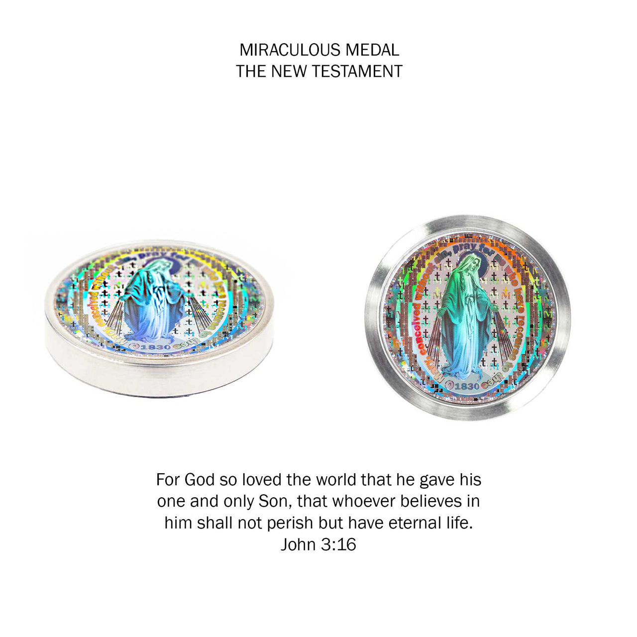 Miraculous Medal Forever Whisper Mini Memory Capsule